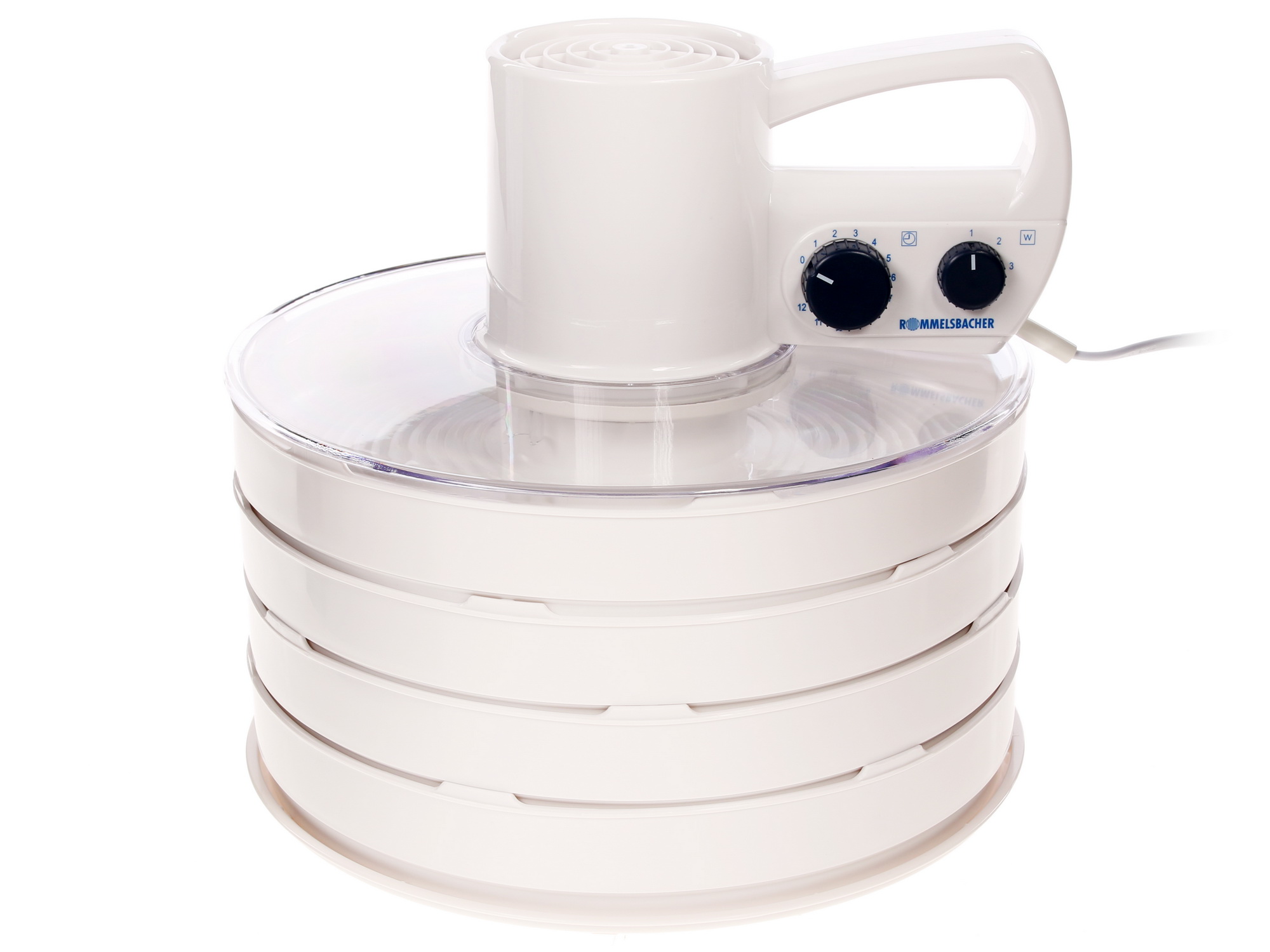 1019944 Сушилка для овощей и фруктов Rommelsbacher DA 750 белый STDN-0093076 - Вид №1