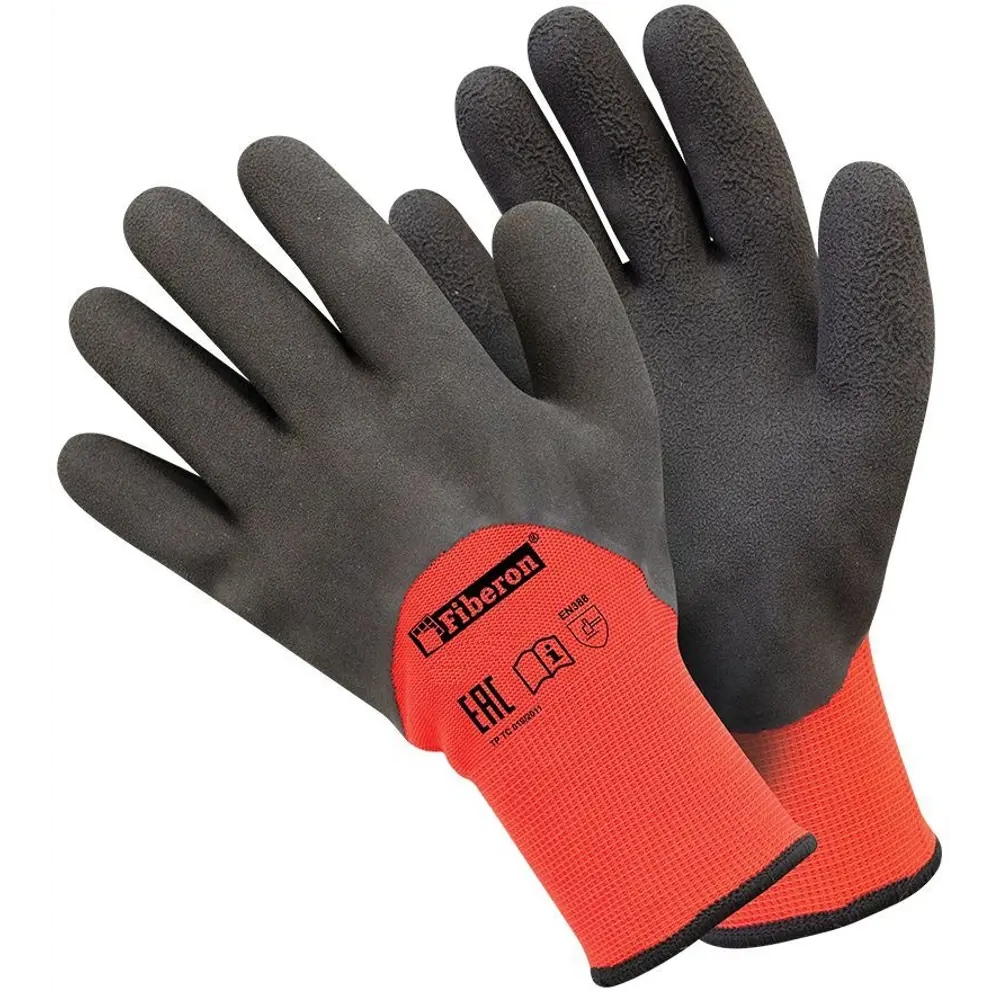 Fiberon - Утепленные рабочие перчатки с усиленным захватом 89356938 STLM-1388932