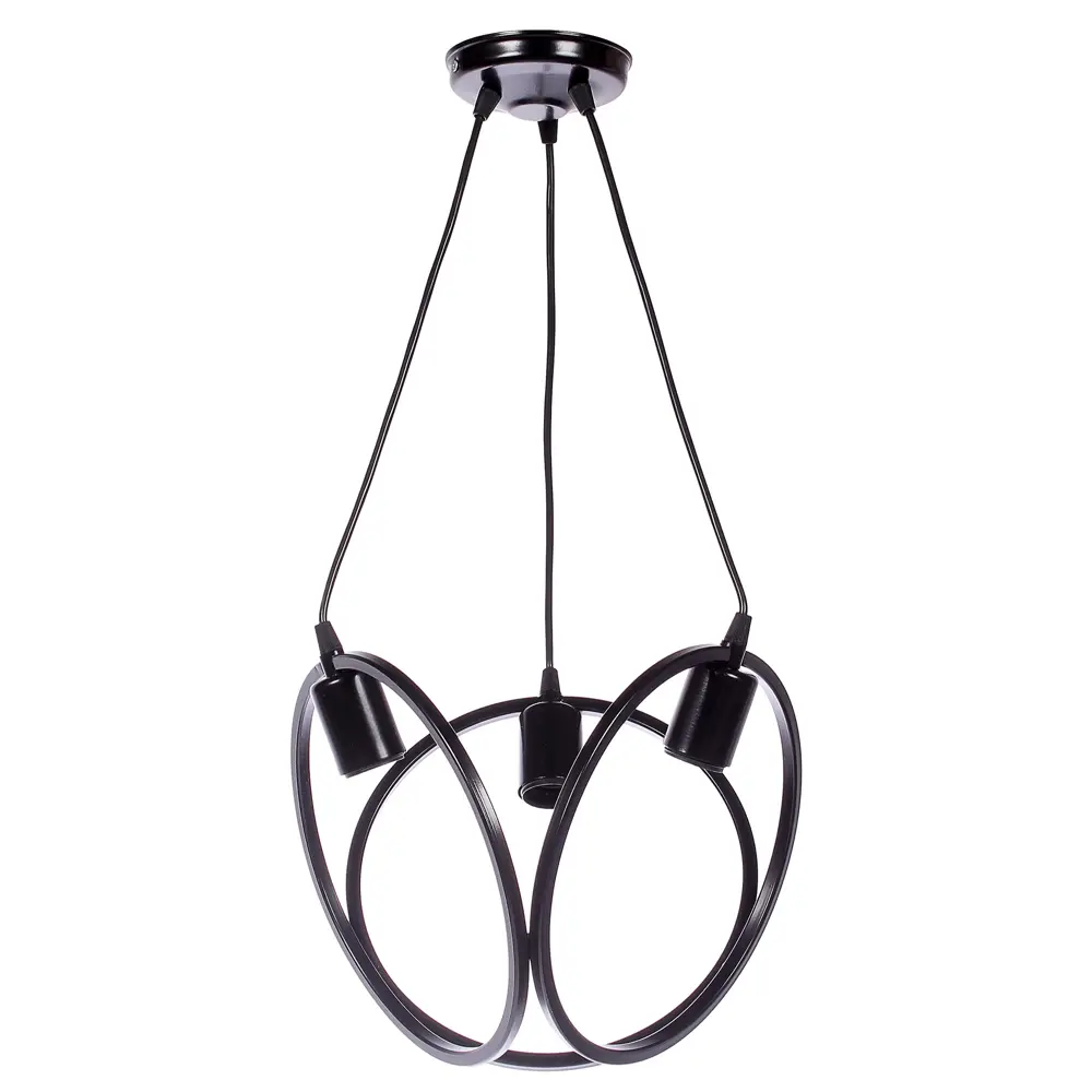 Подвес Диона 045/2 3хЕ27х60 Вт цвет чёрный СВЕТУС STLM-2153939 - Вид №1