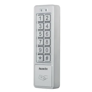 Кодовая панель Falcon Eye Code, с брелоками ( 5 шт.), 152х45х25 мм, цвет серебро