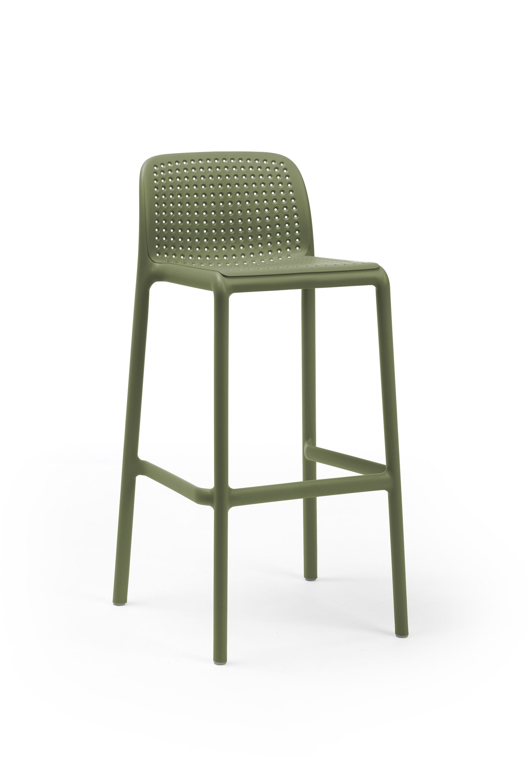Высокий штабелируемый стул с подставкой для ног Nardi Bora-Riva-Costa ARCH-00103395 - Вид №7
