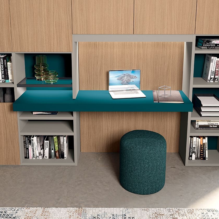 Деревянный секционный книжный шкаф Febal Casa TRENTA ARCH-00000563 - Вид №19