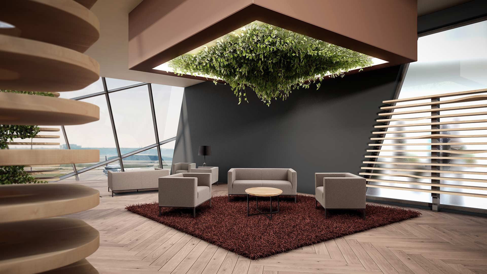 Кресло с подлокотниками Moschella Kube ARCH-00101366 - Вид №1