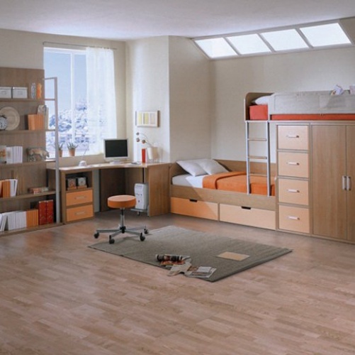 Паркетная доска Tarkett Дуб ванильный браш 3100200049 - Вид №2