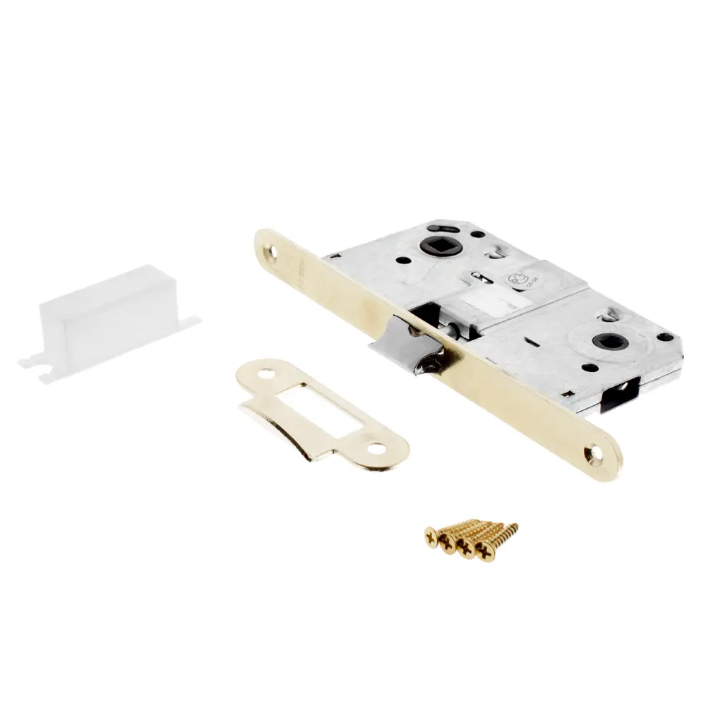 Защелка под фиксатор Apecs 5300, 131х73 мм, сталь, цвет матовое золото STLM-2173134 - Вид №1