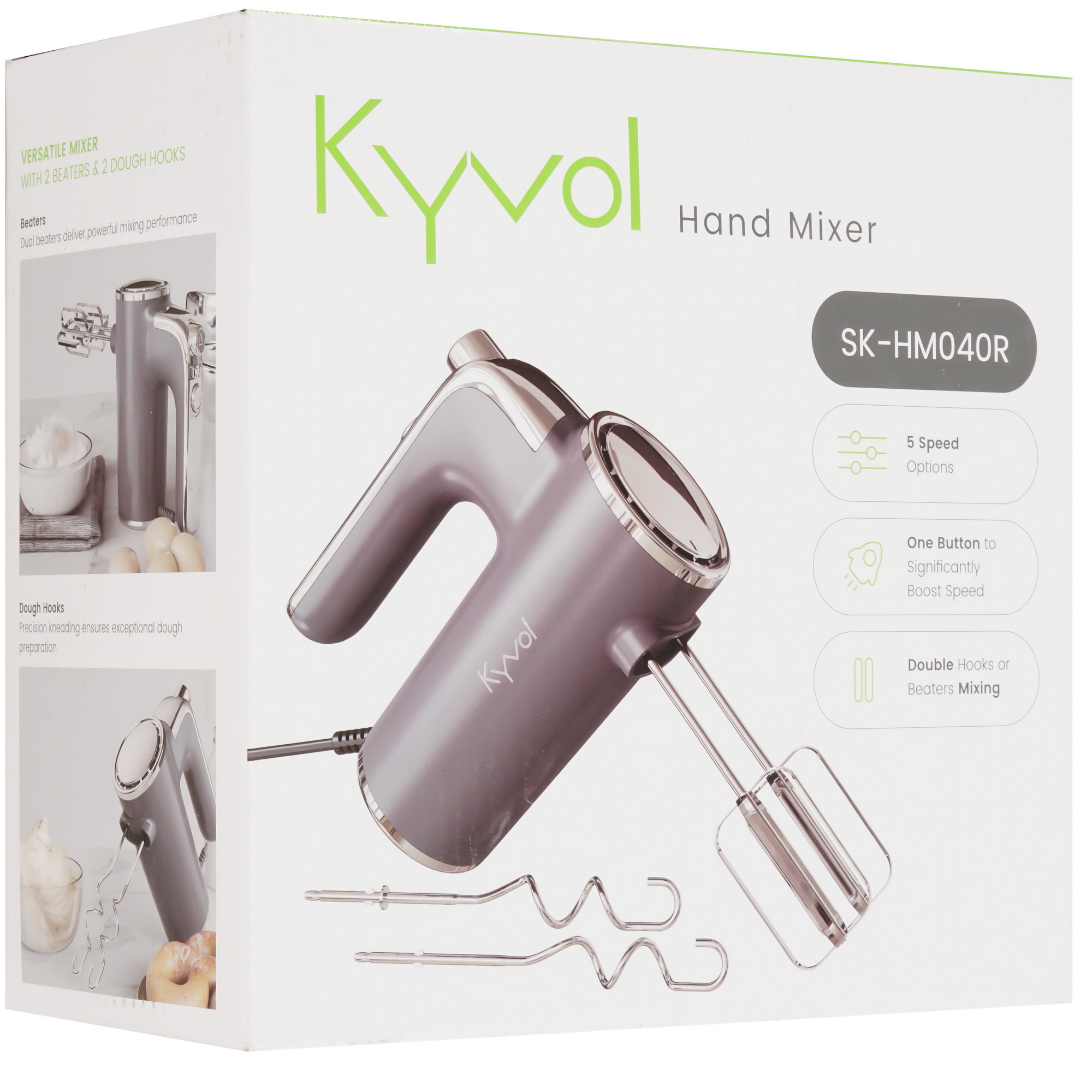 9206847 Миксер Kyvol SK-HM040R серый STDN-0014308 - Вид №8