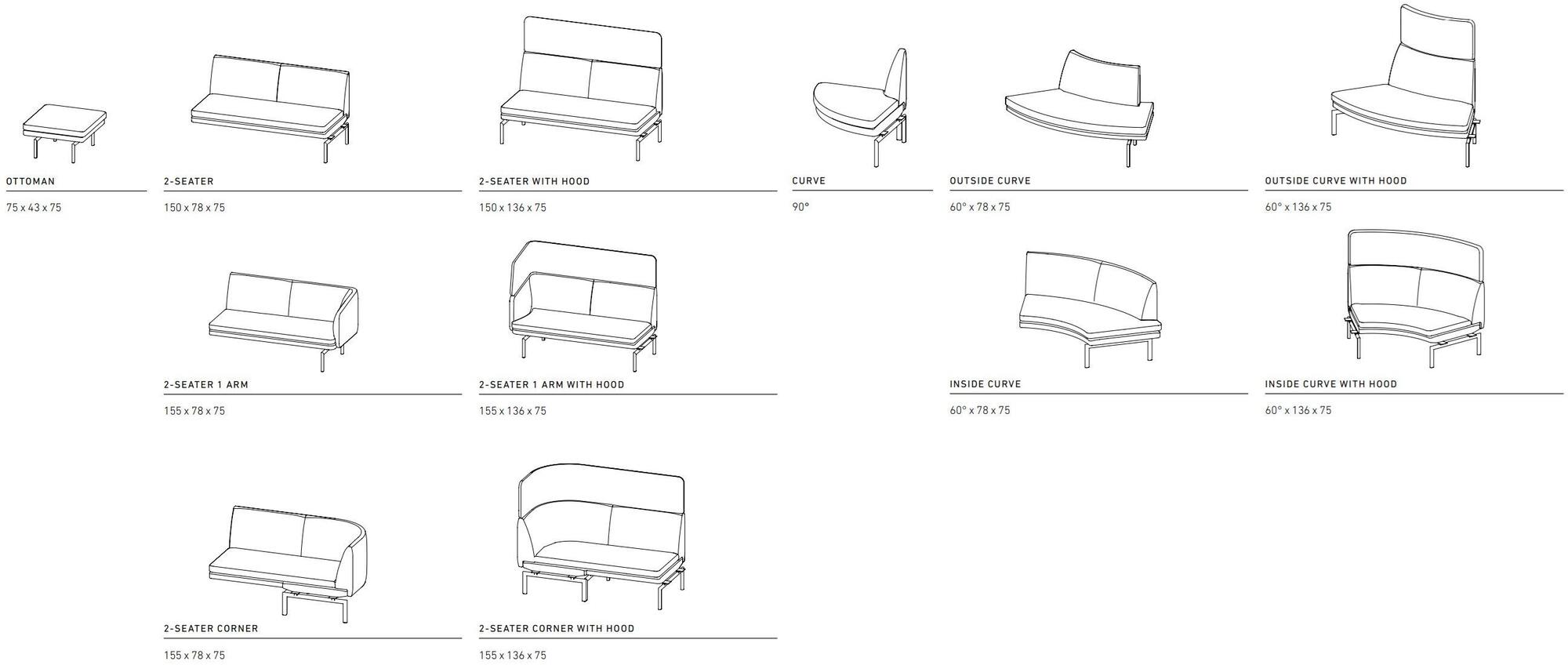 Casala Модульный диван Gabo sun-id-1501772 - Вид №5