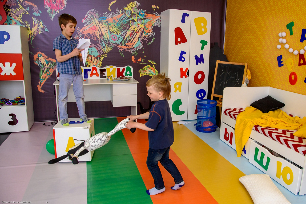 Детский письменный стол с ящиками "Абвгдейка" МАНДАРИН АБВГДЕЙКА 178610 Молочный Santreyd  - Вид №7