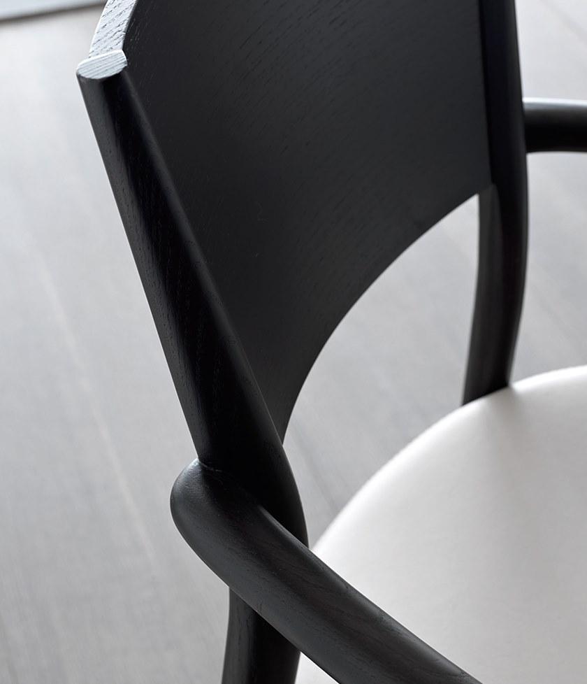 MisuraEmme Стул ясень с подлокотниками со встроенной подушкой Atelier sun-id-1496007 - Вид №4