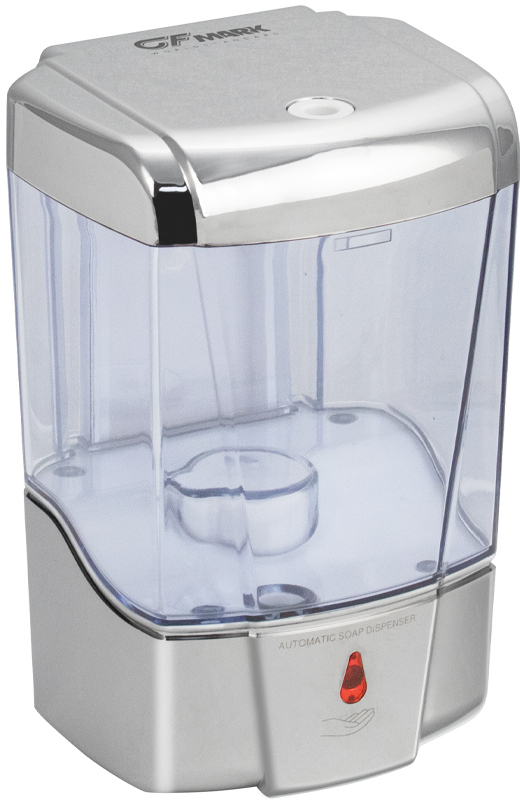 GFmark - Дозатор жидкого мыла, сенсорный, хромированный, 600 мл, код: 647