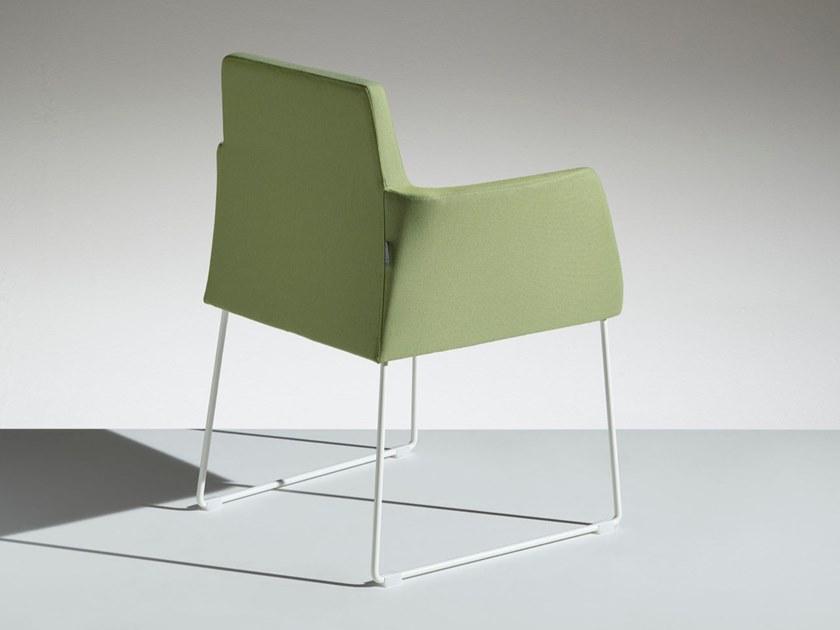 LAMM Стул из ткани с подлокотниками Fleet sun-id-1488939 - Вид №1