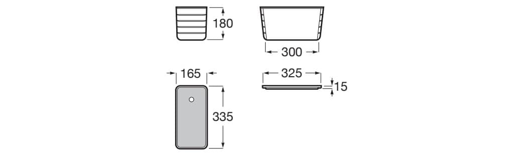 Войлочный контейнер Roca ARCH-00052765 - Вид №11