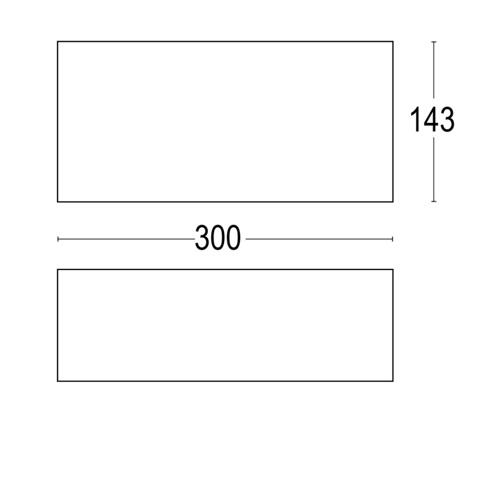Box 1C Dark SQ 3L Ghidini Box C Dark SQ .01 Белый (Матовый)  - Вид №1