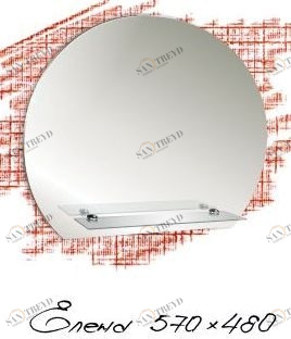 Зеркало Елена 570х480 (035) Елена МИР ЗЕРКАЛ 2322422