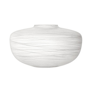 G1606-17-153 Ваза boulder 17,5 см белая LSA International