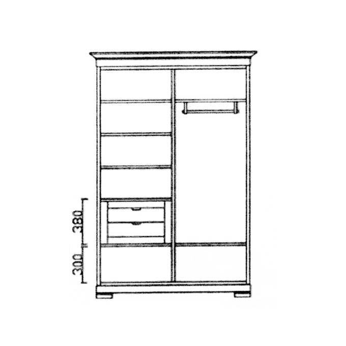 Шкаф / Armadio biedermeier Morelato sun-id-379703 - Вид №3