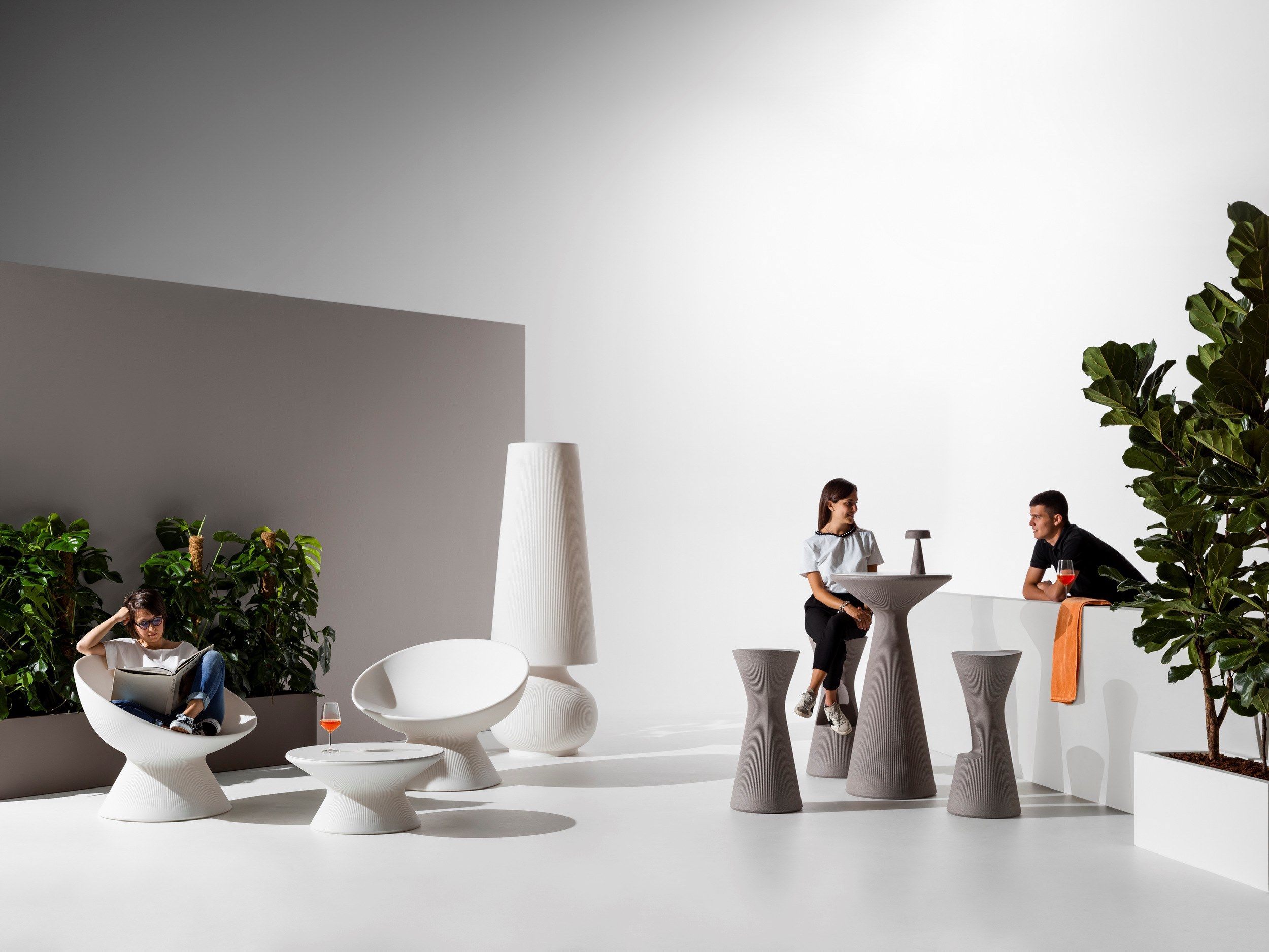 Полиэтиленовое садовое кресло PLUST Fade ARCH-00125947 - Вид №9