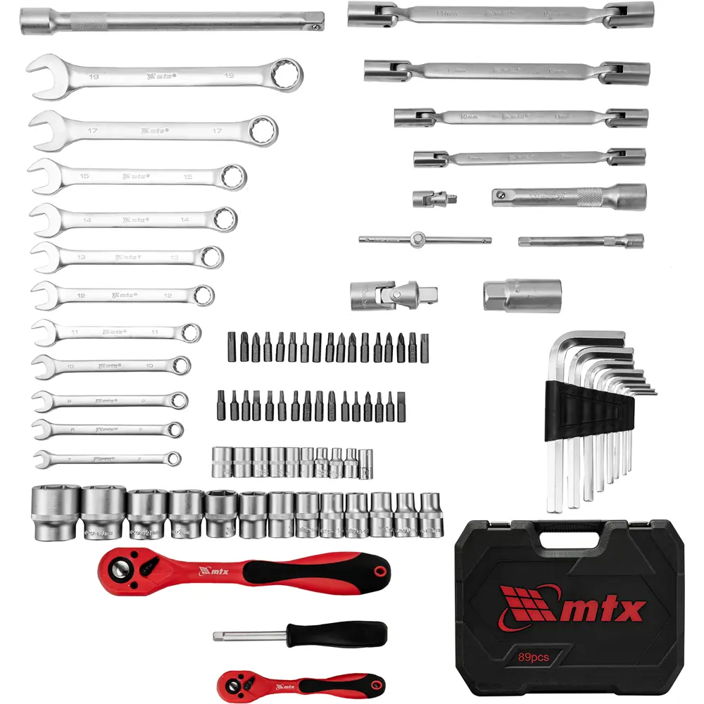 Набор инструментов MTX 135299 на 89 предметов 89399745 STLM-1546444 - Вид №17