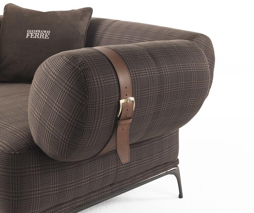 Gianfranco Ferré Home Кресло с обивкой из ткани с подлокотниками Phoenix F.pho.221.acx - Вид №4