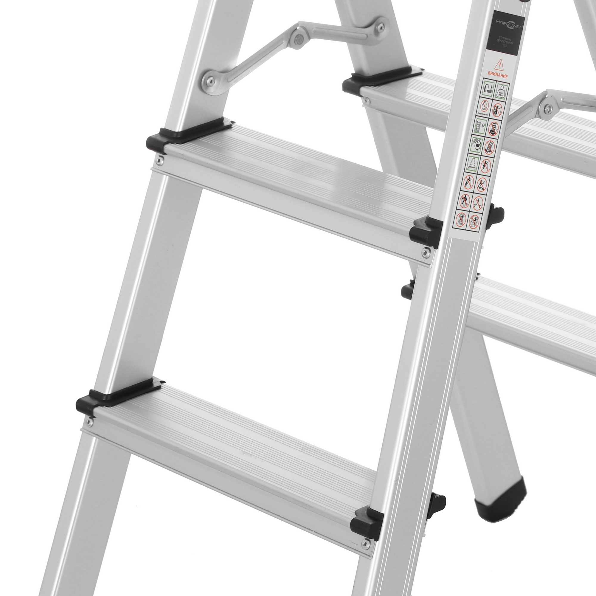 Стремянка двухсекционная FinePower F003 9154219 STDN-0007285 - Вид №4