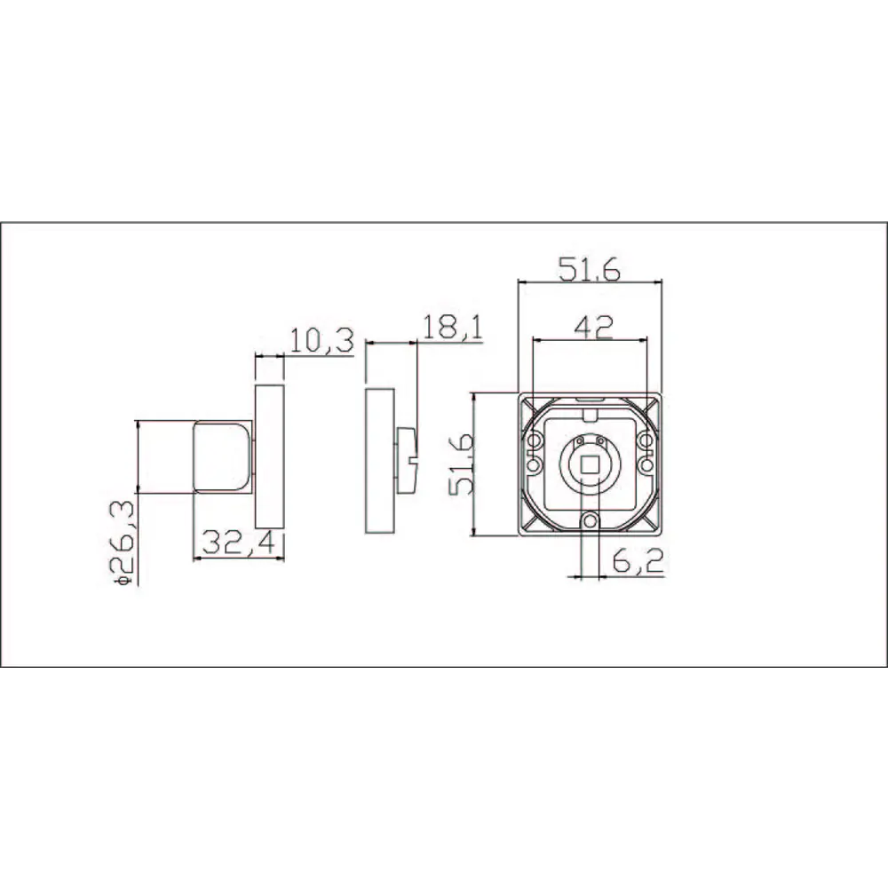EDSON Накладка-фиксатор для межкомнатных дверей графит 85165137 STLM-0059276 - Вид №3