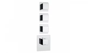 Z032205 + Z030273000 Смеситель & запорный кран Cube 6 Outlets (with diverter) HP BOSSINI