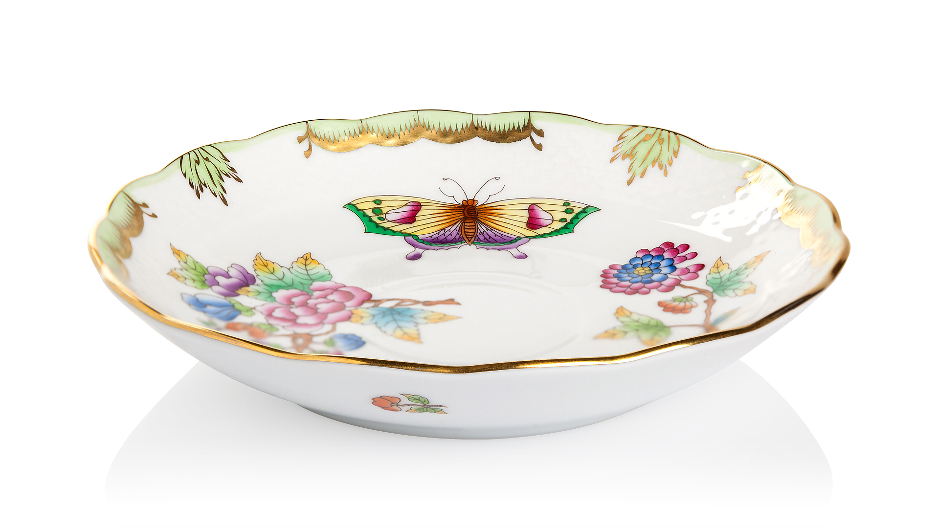 82951 Herend Чашка чайная с блюдцем 250мл "Виктория" Фарфор  - Вид №4