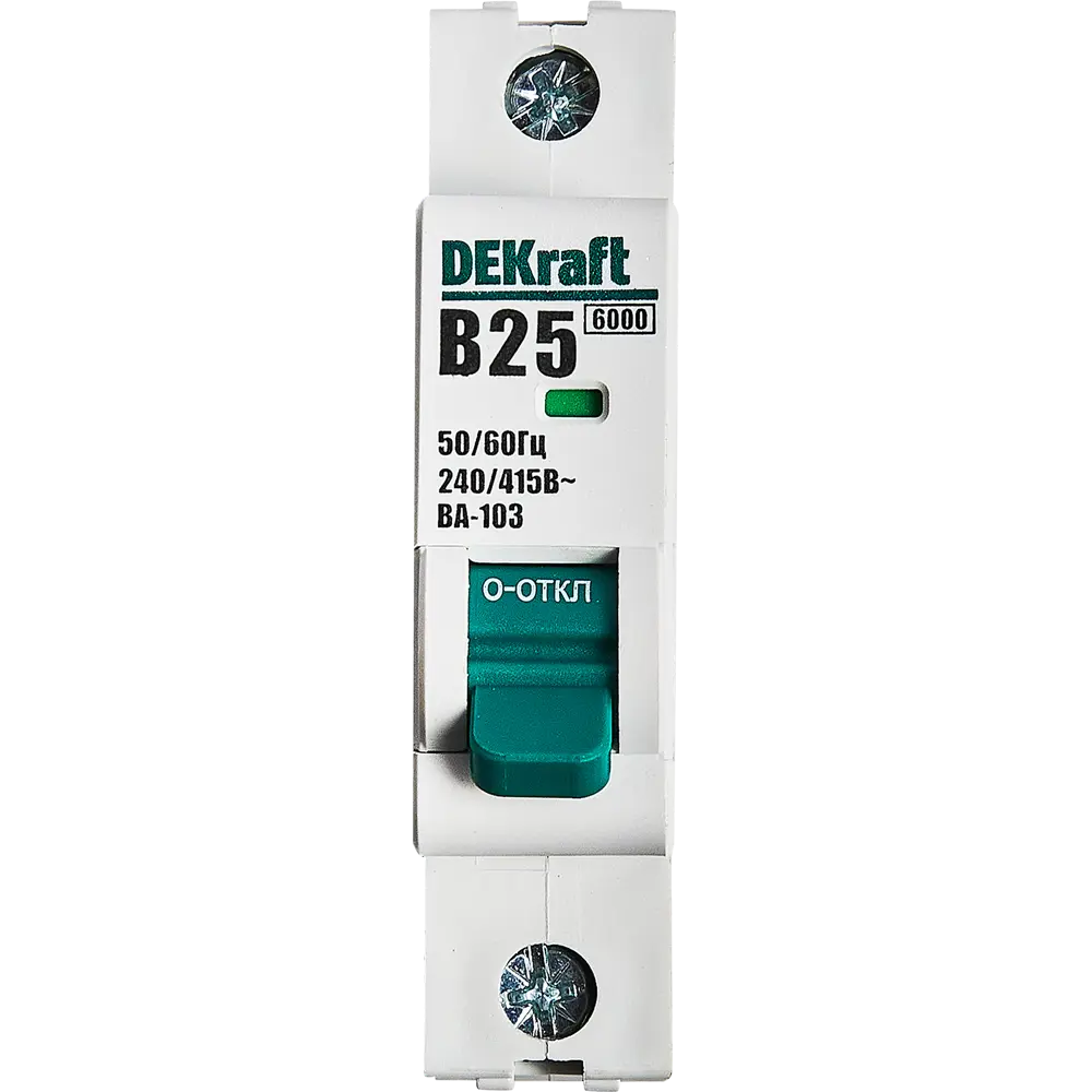 Автоматический выключатель DEKraft ВА-103 для надежной защиты электросети 88460948 STLM-1437132 - Вид №1