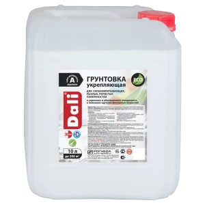 Грунтовка укрепляющая Dali матовая 10 л