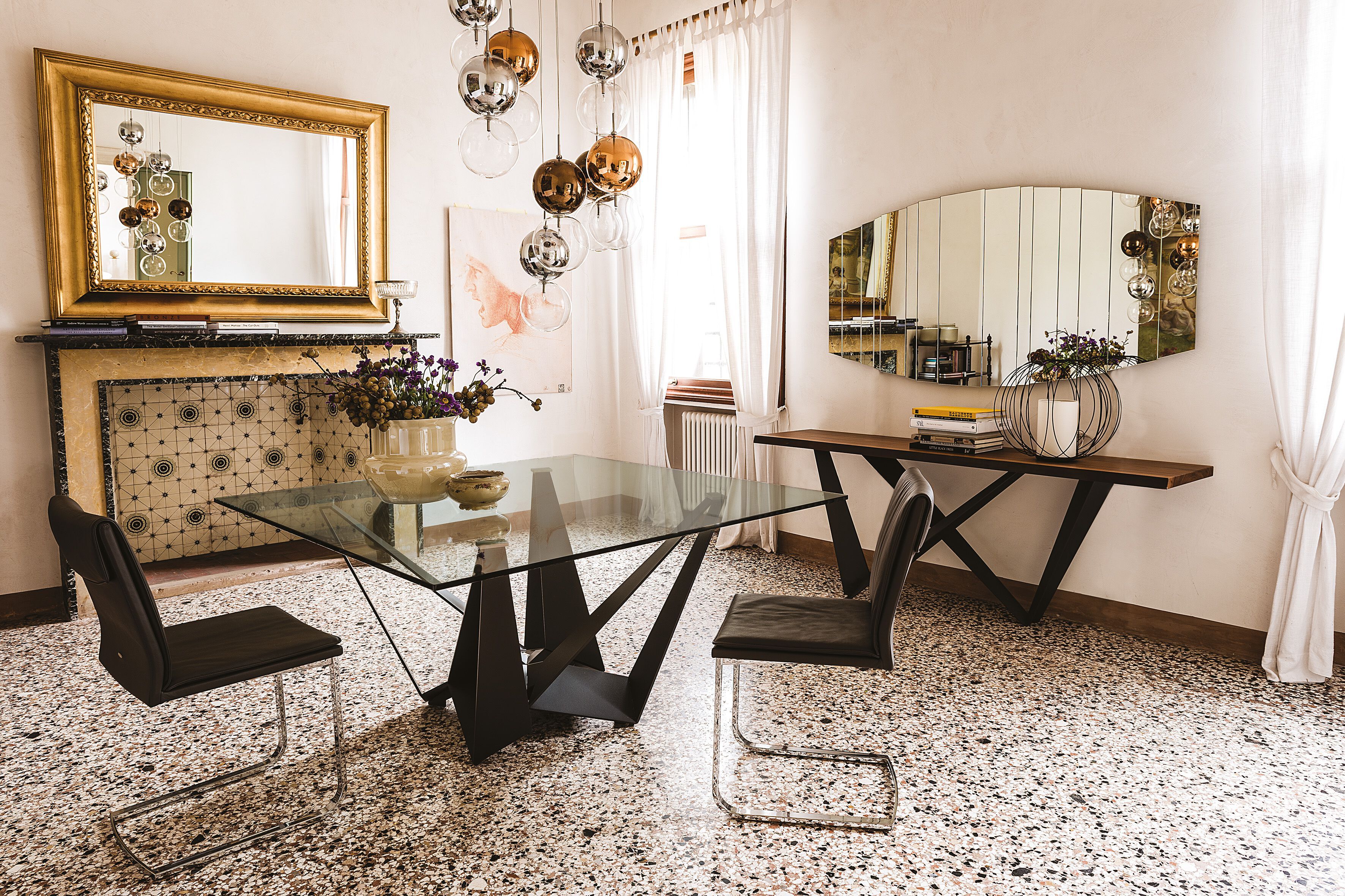 Прямоугольный Хрустальный стол Cattelan italia Скорпио ARCH-00121392 - Вид №15