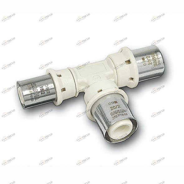 135130201620 SANHA 35130 3fit-Press PPSU тройник ВПр 20x16x20 мм 