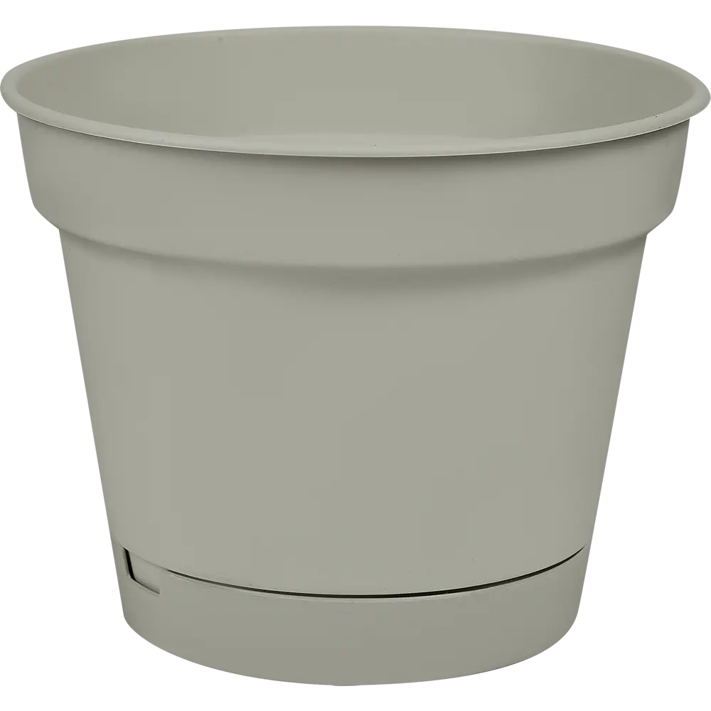 IDI LAND Mint — стильный серый кашпо для комнатных растений 1,2 л 86370200 STLM-0068209