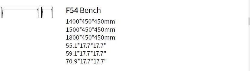 HC28 Cosmo Мягкая скамья из ткани Earl F54 - Вид №2