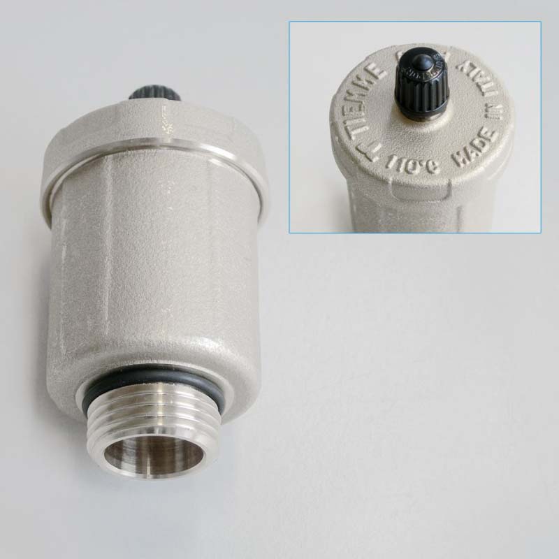 Воздухоотводчик автоматический никелированный TIEMME 3/8" 1980002