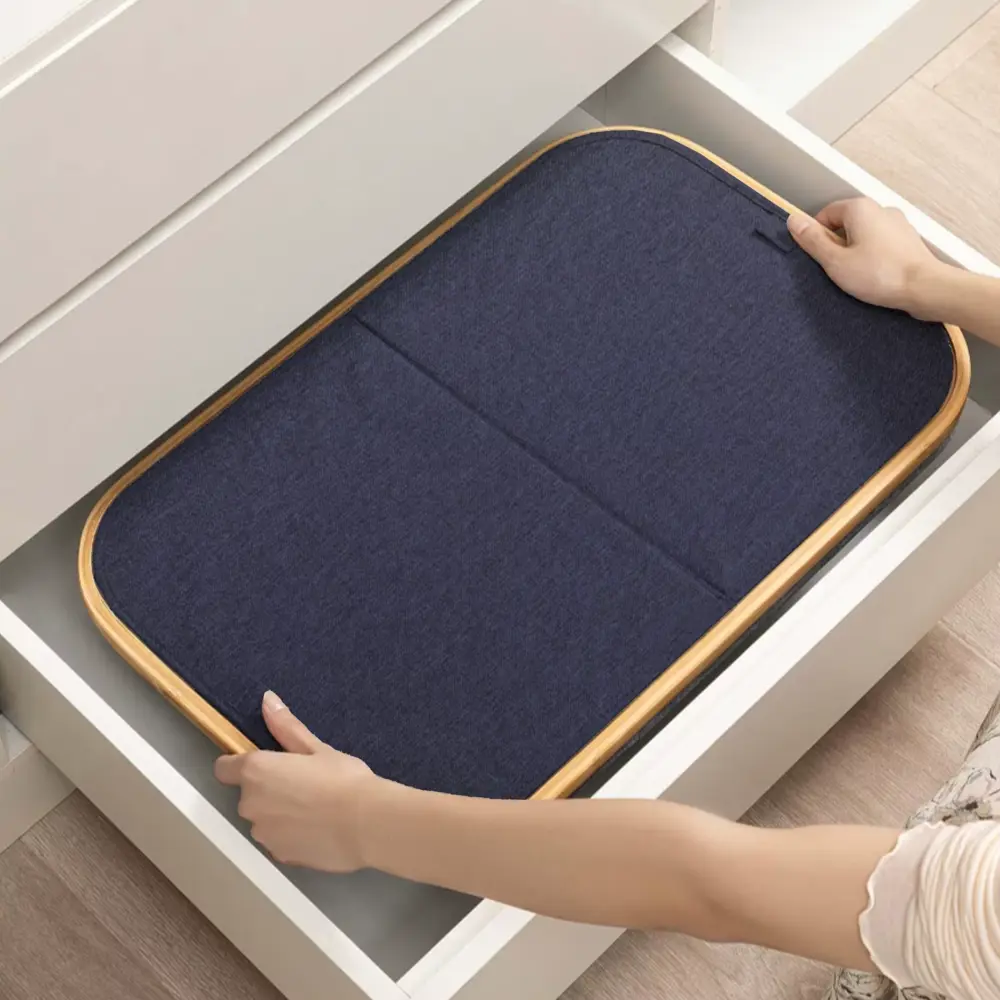 Корзина для белья Сахалин 106 л цвет темно-синий Santreyd STLM-2092391 - Вид №4