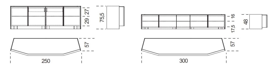 Деревянный шкаф с распашными дверями Gallotti&Radice Athus ARCH-00141070 - Вид №3