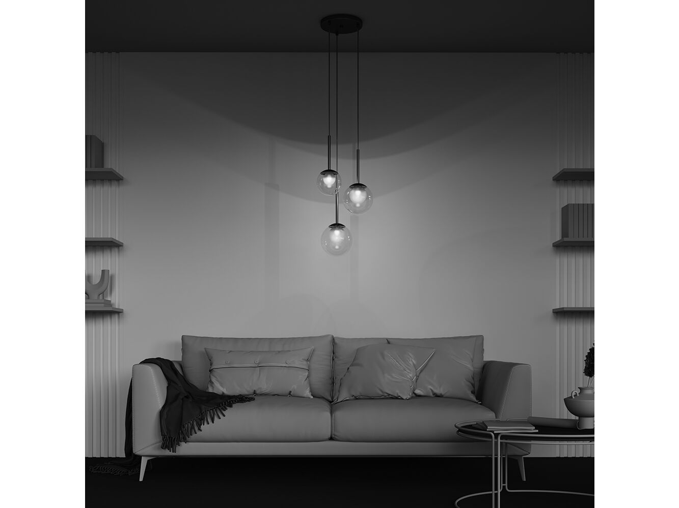 Стеклянный подвесной светильник Maytoni Basic form ARCH-00027852 - Вид №3