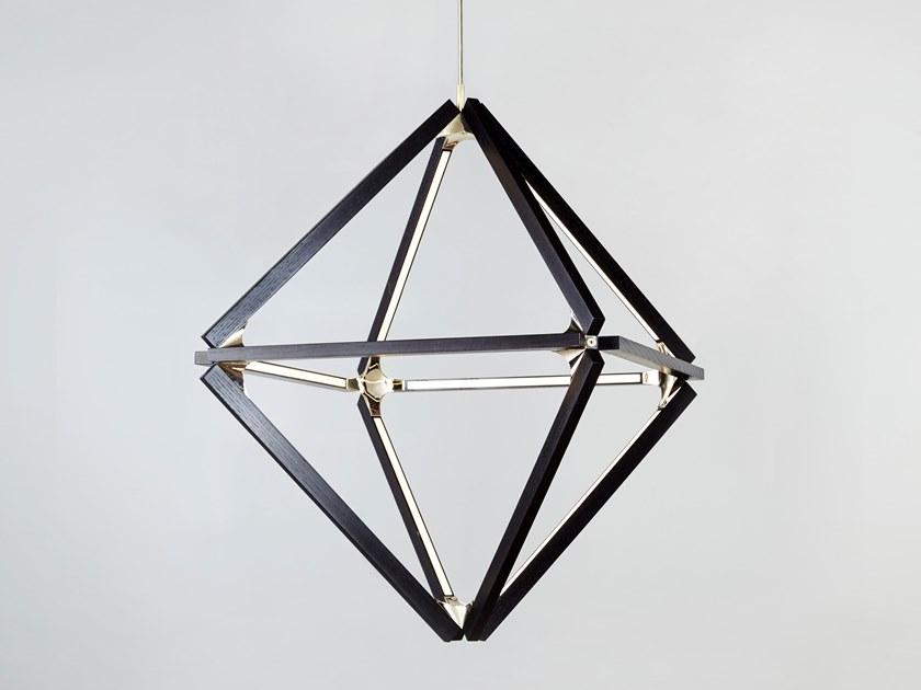 Stickbulb Led подвесной светильник из дерева Diamond sun-id-1431586 - Вид №2