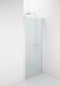 59760082 Решение IFO Space для ниши SPVF, белые лакированные профили, матовое стекло с профилем ручки, ниша SPVF 1000