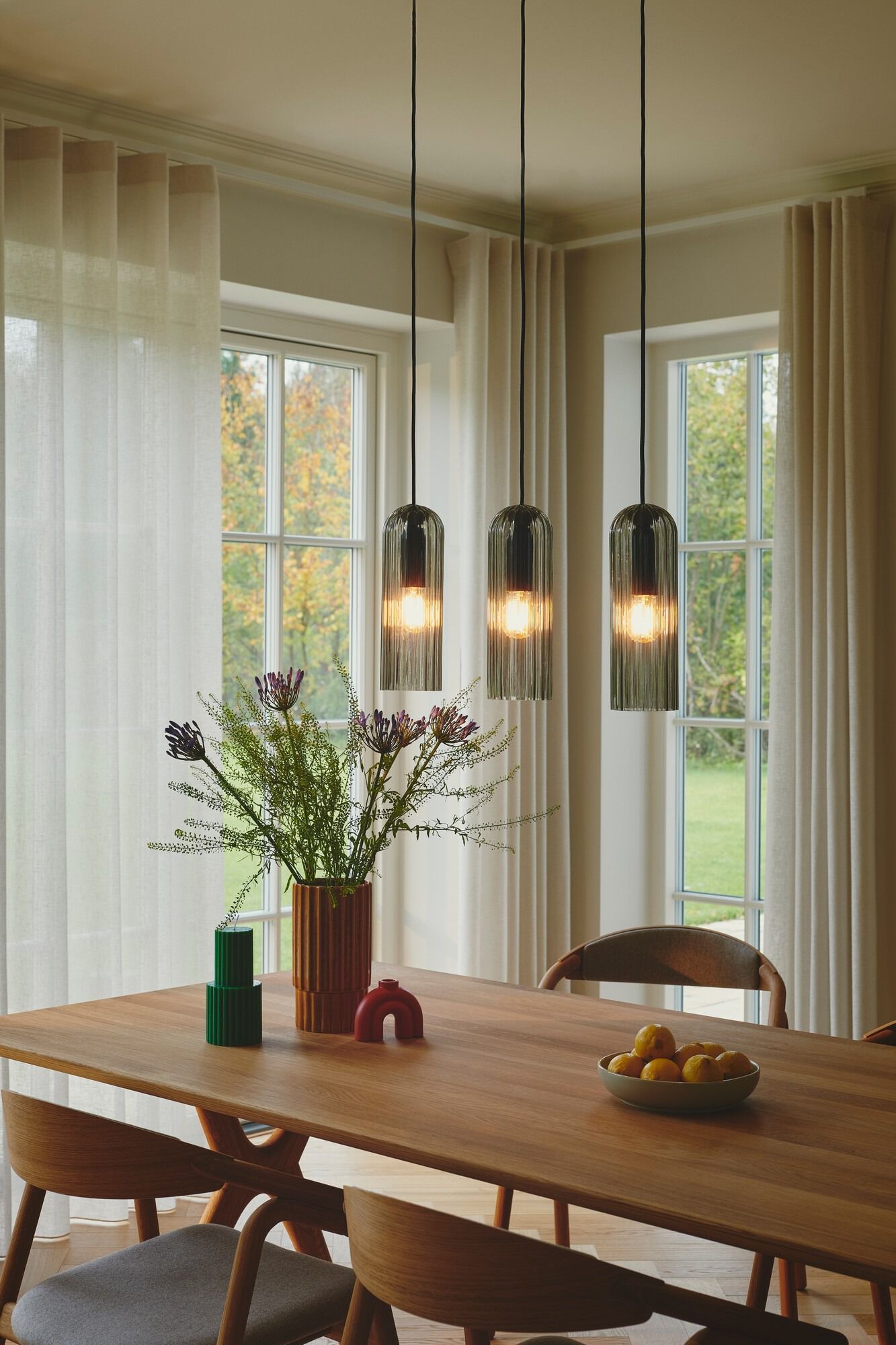 Стеклянный и металлический подвесной светильник Nordlux Miella ARCH-00133103 - Вид №6