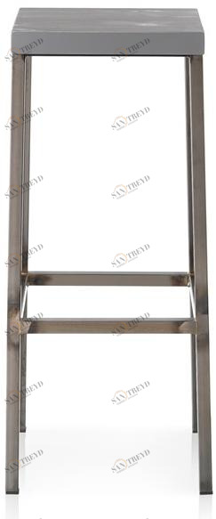 PF Stile Табурет из высокой стали с подставкой для ног sun-id-1474258