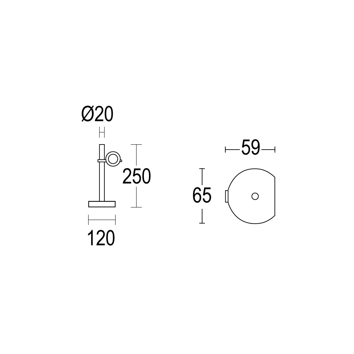 С порошковым покрытием алюминиевый световой столб Ghidini Lighting центр ARCH-00123538 - Вид №6