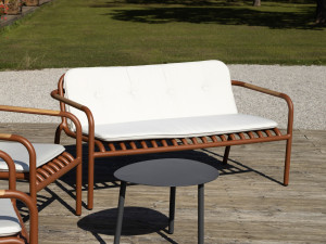 2-местный алюминиевый садовый диван