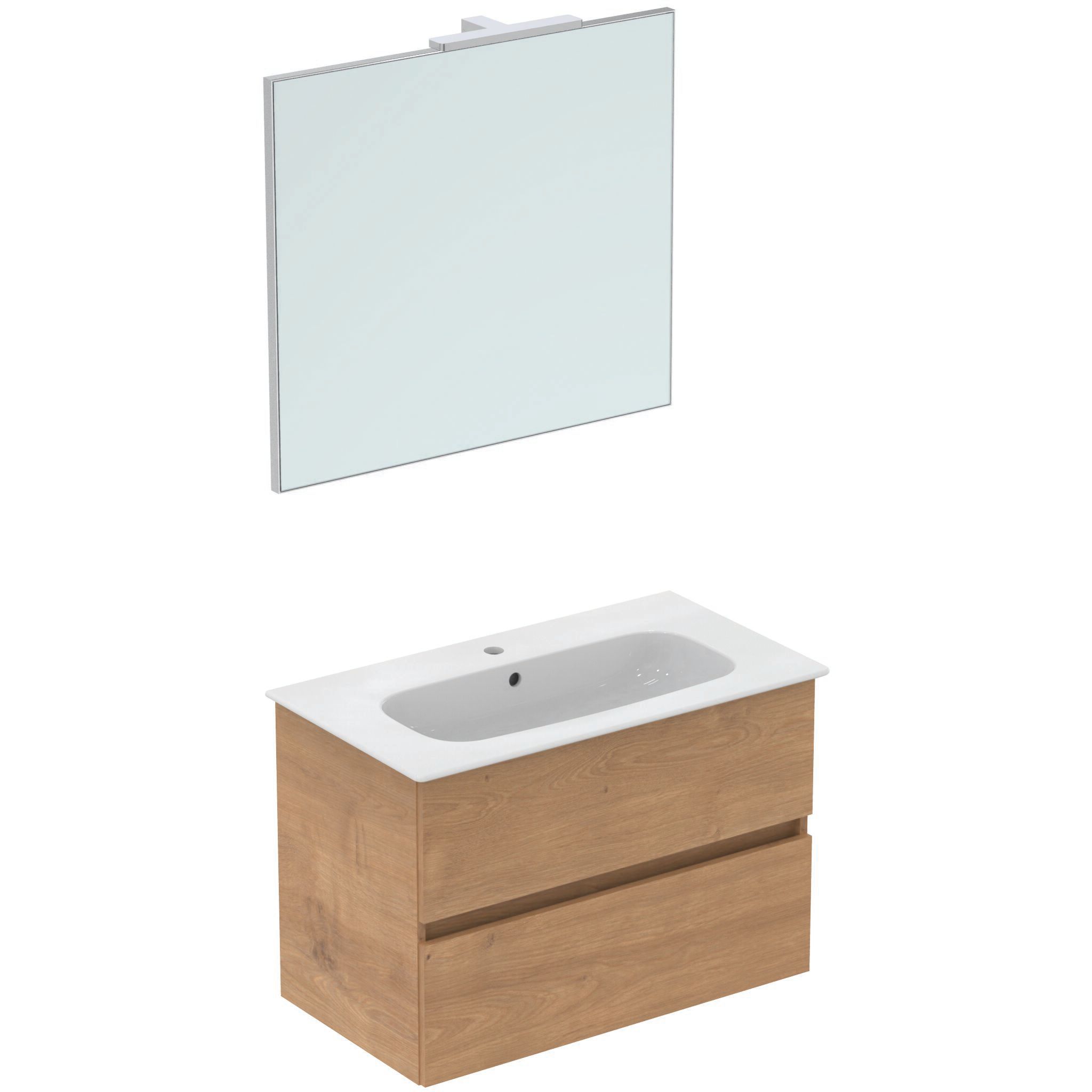 Умывальник со встроенным зеркалом и раковиной Ideal Standard умные композиции ARCH-00079666 - Вид №1