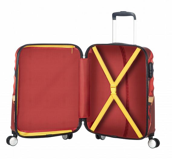 31C-30002 Чемодан Spinner 55/20 American Tourister Wavebreaker Marvel  - Вид №1