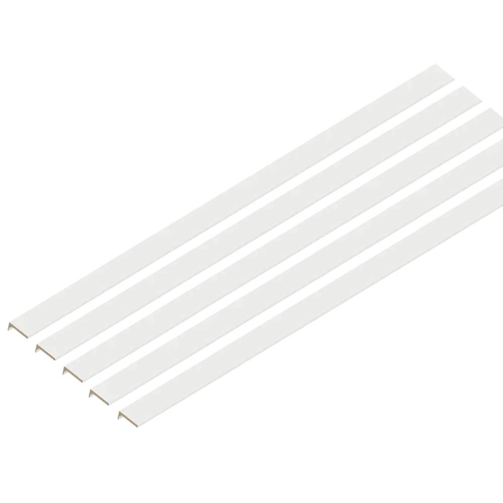 Наличник телескопический Классико 2150x70x8 мм ламинация Hardflex цвет белый (комплект 5 шт.) 84532716 STLM-2013681 Santreyd  - Вид №2
