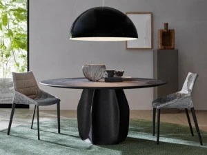 Molteni & C. Круглый обеденный стол под бетон