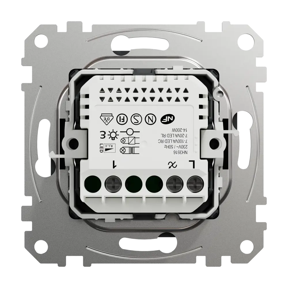 Диммер встраиваемый Systeme Electric Sedna Design цвет антрацит Sedna Design Elements STLM-2186892 - Вид №2