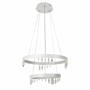 Подвесной светодиодный светильник Favourite Pluvia 1974-10P FAVOURITE ДИЗАЙНЕРСКИЕ, PLUVIA 102807 Белый