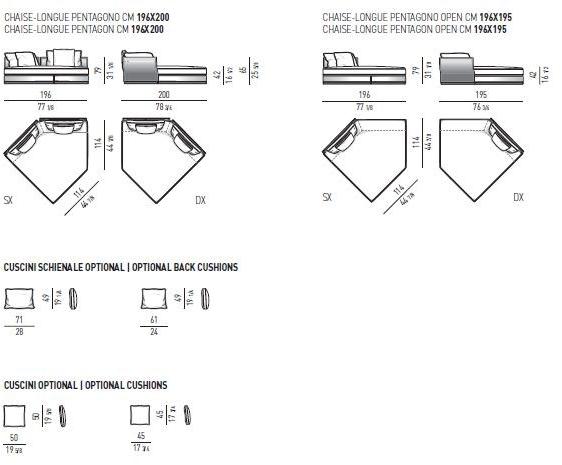 Minotti Диван West sun-id-1450462 - Вид №12